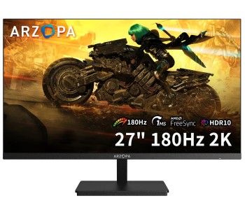 ARZOPA M1RC-27 inch 180Hz 2K QHD Gaming Monitor