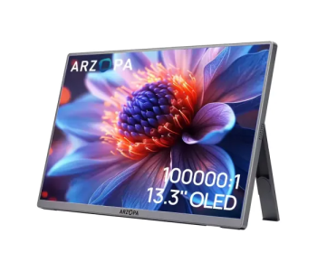 Arzopa A3C PRO 13.3 Inch OLED 1080P FHD Gaming Portable Monitor