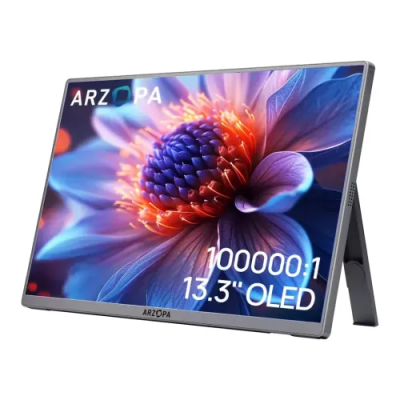 Arzopa A3C PRO 13.3 Inch OLED 1080P FHD Gaming Portable Monitor