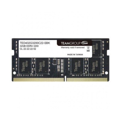 TEAM ELITE 32GB 3200MHz DDR4 LAPTOP RAM