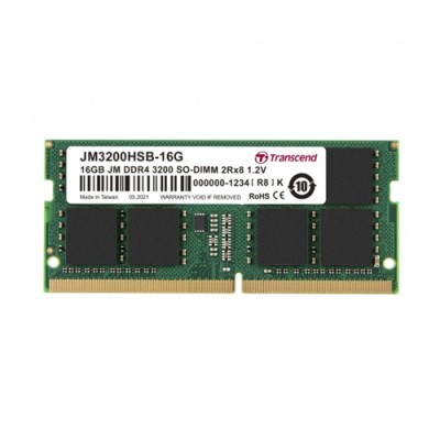 Transcend JetRAM 16GB DDR4 3200Mhz SO-DIMM Laptop RAM