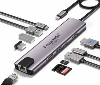 LEMORELE TC46 USB-C 4K HDMI DOCKING STATION