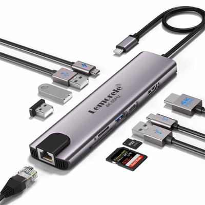 LEMORELE TC46 USB-C 4K HDMI DOCKING STATION