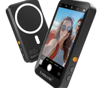 LEMORELE R600 MAGNETIC SELFIE DISPLAY WITH BLUETOOTH ZOOM & HD SCREEN
