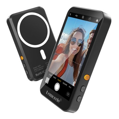 LEMORELE R600 MAGNETIC SELFIE DISPLAY WITH BLUETOOTH ZOOM & HD SCREEN
