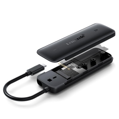 LEMORELE SD5 NVM M.2 10Gbps USB C SSD ENCLOSURE