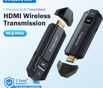 Lemorele P50 4K Wireless HDMI Transmitter and Receiver Kit HDMI Video Extender