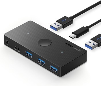 LEMORELE H100 2 IN 5 OUT USB 3.0 SWITCH