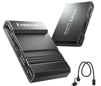 LEMORELE AC09 HDMI USB CAPTURE CARD OBS STREAMING & RECORDING