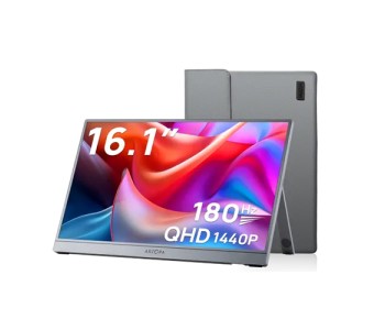 ARZOPA Z3FC 16.1" 2K QHD 180Hz IPS Portable Gaming Monitor