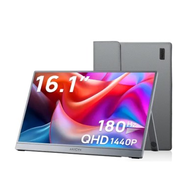 ARZOPA Z3FC 16.1" 2K QHD 180Hz IPS Portable Gaming Monitor