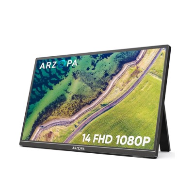 Arzopa A1S Ultra-Thin Portable Monitor | 14” FHD 1080P