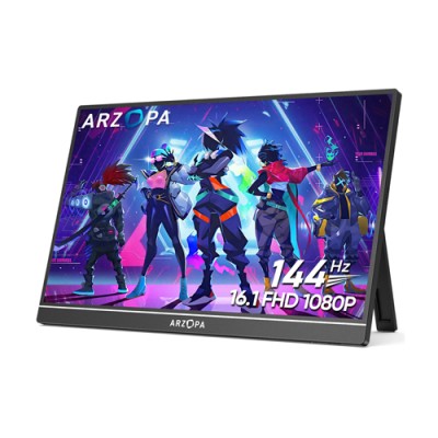 Arzopa Z1FC 144Hz Portable Gaming Monitor | 16.1" Screen